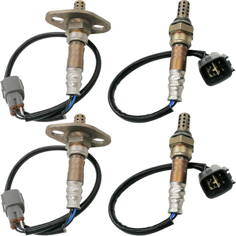 4Pcs O2 Sensor Set for Toyota Tundra Sequoia 4.7L V8 (2000-2004 4WD Only) | 234-4162 234-4169