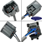 2Pcs Air Fuel Ratio & O2 Sensor for Mazda MX-5 Miata 2.0L (2006-2008) | 234-9088 234-4340