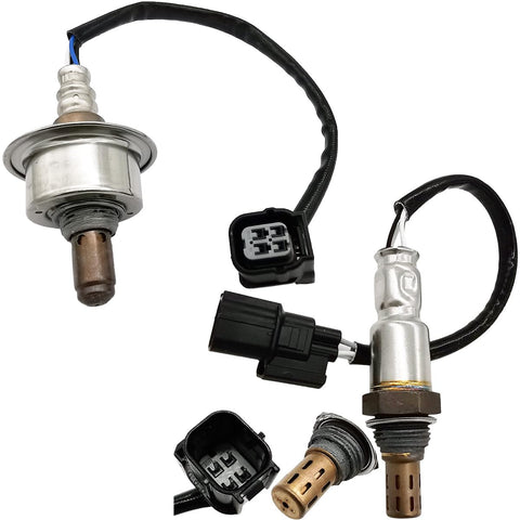 2Pcs Air Fuel Ratio & O2 Sensor for Honda Civic 1.8L (2006) | 234-9126, 234-4350