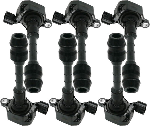 Suitable for 6Pcs Ignition Coil for Nissan Altima Maxima Pathfinder V6 3.5L 4.0L | UF349, 224488J11C