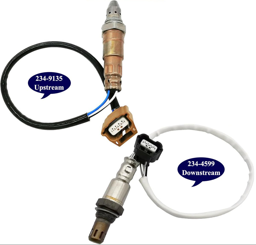 2Pcs Air Fuel Ratio & O2 Sensor for Nissan Altima Pathfinder QX60 3.5L (13-14) | 22693-1JA0A 226A0-3NT0A