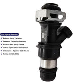 8Pcs Fuel Injector Set for Chevy Silverado Tahoe GMC Sierra 4.8L 5.3L 6.0L V8 | 17113553 FJ315