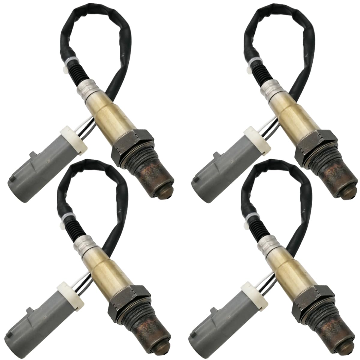 Set of 4Pcs Oxygen Sensors for Ford E-150 F-150 Expedition Explorer (4.6L/5.4L) | 234-4401
