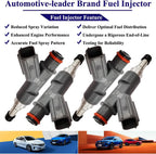 4Pcs Fuel Injectors Nozzles for Toyota Tacoma 4Runner Hiace 2.7L (05-16) | FJ783, 2325075100