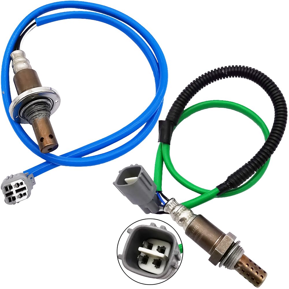 2Pcs Air Fuel Ratio & O2 Sensor for Subaru Impreza Outback 2.5L (2004-2008) 234-9120 234-4446