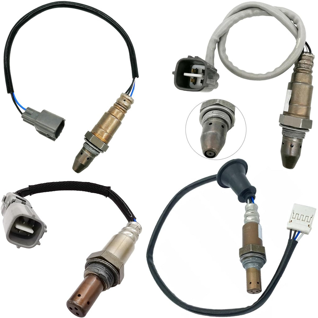 4Pcs Air Fuel Ratio & O2 Sensor Set for Toyota Sienna 3.5L V6 (2011-2016) | 234-9114 234-9128 234-4416 234-4540