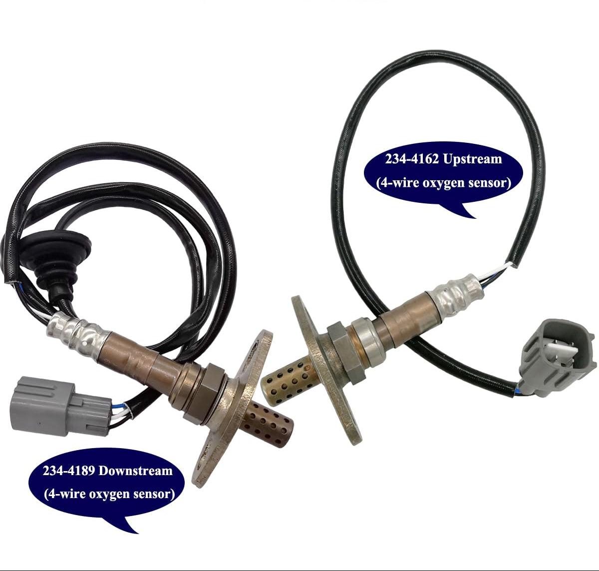 Suitable for 2Pcs O2 Sensor for Toyota Tacoma (2000 Calif. Emission) | 234-4189 234-4162
