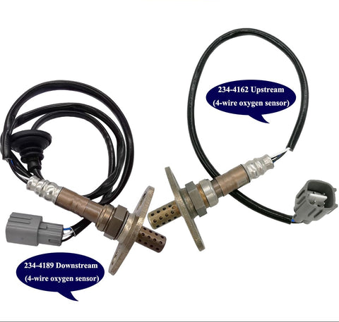 Suitable for 2Pcs O2 Sensor for Toyota Tacoma (2000 Calif. Emission) | 234-4189 234-4162