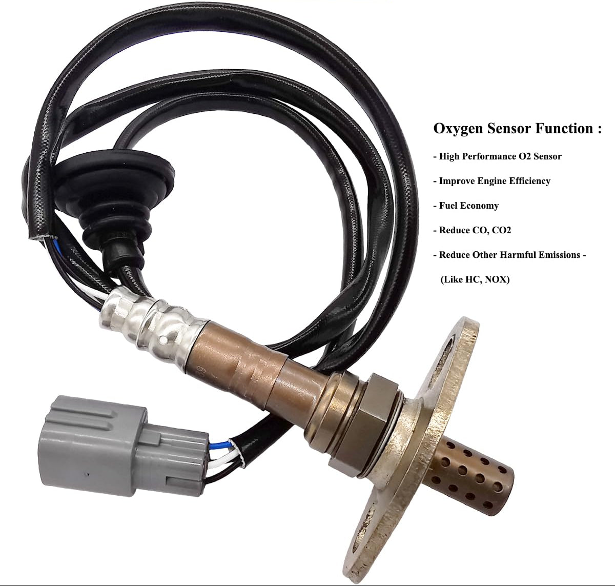 2Pcs Air Fuel Ratio & O2 Sensor for Toyota Tacoma 2.4L 2.7L 3.4L (00-04) | 234-9001  234-4189