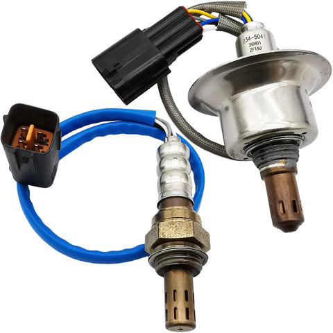 2Pcs Air Fuel Ratio & O2 Sensor for Mazda 3 2.0L 2.3L Turbo 2.5L (2010) | 234-5041 234-4467