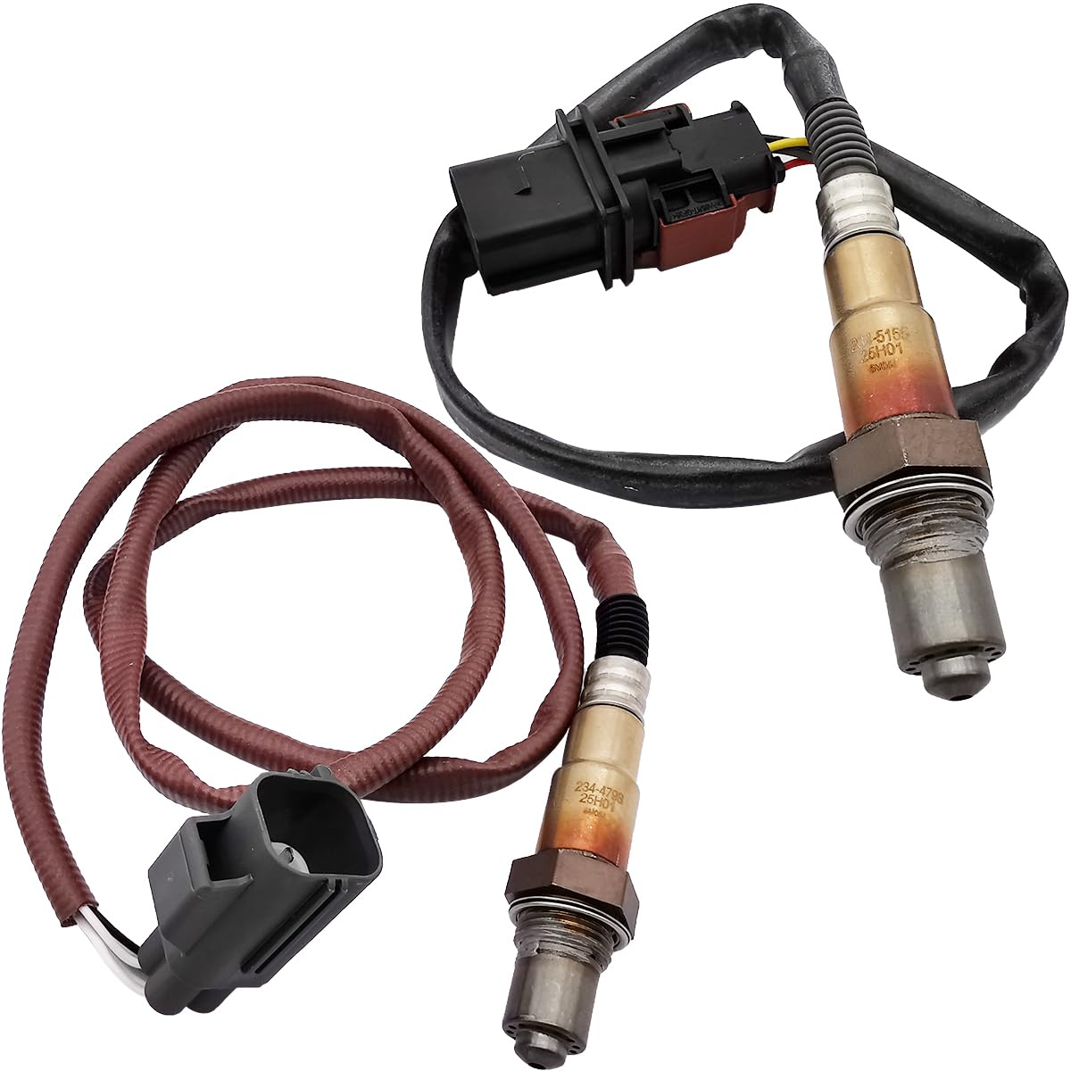 Suitable for 2Pcs O2 Sensor Up & Down for Jaguar XF 2.0L Turbo (2013-2015) | 234-5155 234-4793