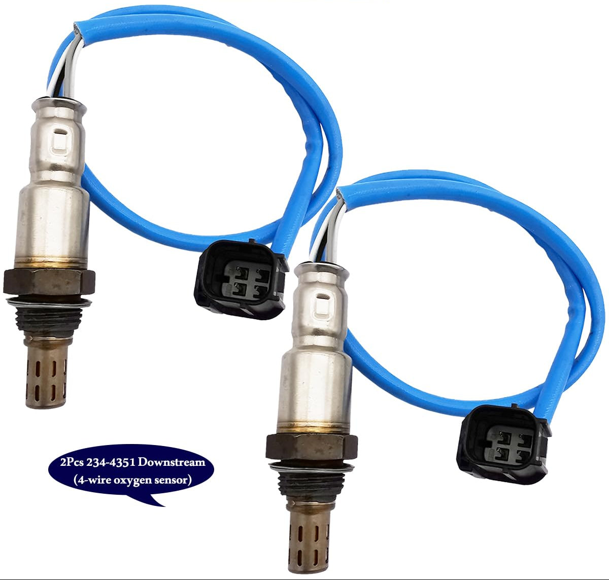 4Pcs 234-5010 234-4351 Upstream Downstream Oxygen O2 Sensor Air Fuel Ratio Sensor for Acura TL 3.2L 3.5L V6 2007 2008 36531-RCA-A01 250-25001 36532-RDB-A01 36532-RBR-A01 24267