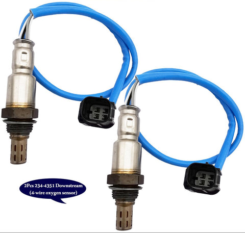 4Pcs Air Fuel Ratio & O2 Sensor for Acura TL 3.2L 3.5L V6 (2007-2008) | 234-5010  234-4351