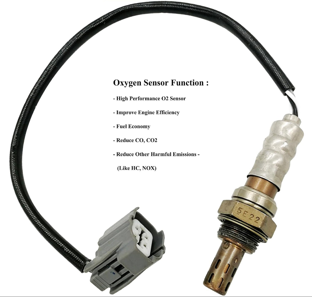 2Pcs Air Fuel Ratio & O2 Sensor for Honda Element 2.4L (2003-2011) | 234-9064, 234-4733