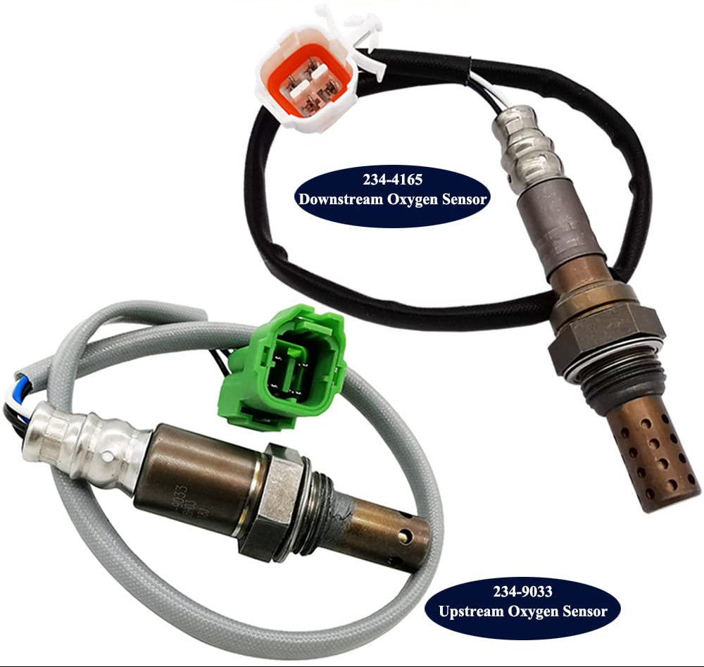 2Pcs Air Fuel Ratio & O2 Sensor for Suzuki SX4 2.0L (2008-2009) | 234-9033 234-4165