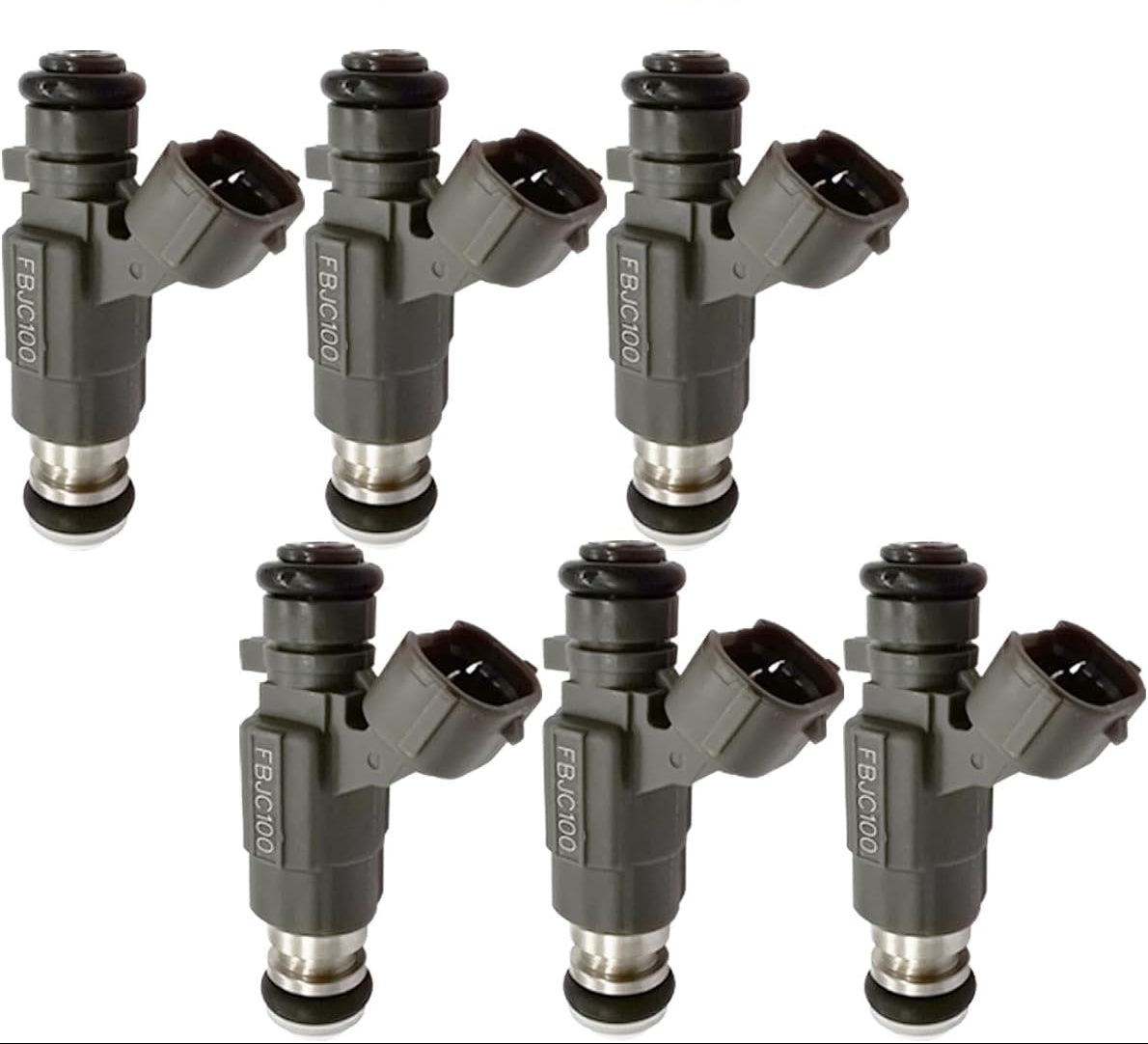6Pcs Fuel Injector Set for Nissan 350Z Pathfinder Infiniti G35 3.5L V6 - FBJC100 842-12240