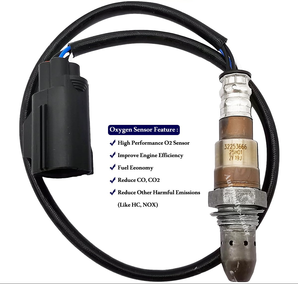 Suitable for Upstream Lambda O2 Sensor for Volvo S90 V60 XC60 XC90 (SPA Platform) | 32253666