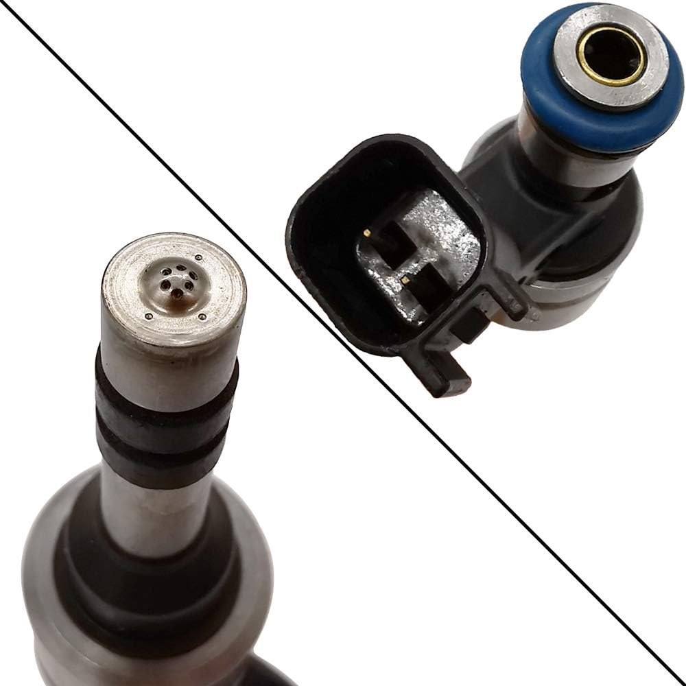 4Pcs JSD9-B2 FJ1154 12633784 Fuel Injectors 6 Holes Engine Fuel Spray Nozzle for Buick LaCrosse Regal Verano, Captiva Sport Malibu Impala Equinox, Terrain 217-3427