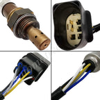 2Pcs 234-5430 13461 / SG1695 Oxygen Sensor Upstream Wideband Air Fuel Ratio Sensor 1 & Downstream Sensor 2 for 2004-2009 Kia Spectra Spectra5 2.0L, for 2007 2008 Hyundai Elantra 2.0L