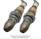 2Pcs Air Fuel Ratio & O2 Sensor for Toyota Highlander Sienna Lexus RX350 V6|234-9158 234-9161