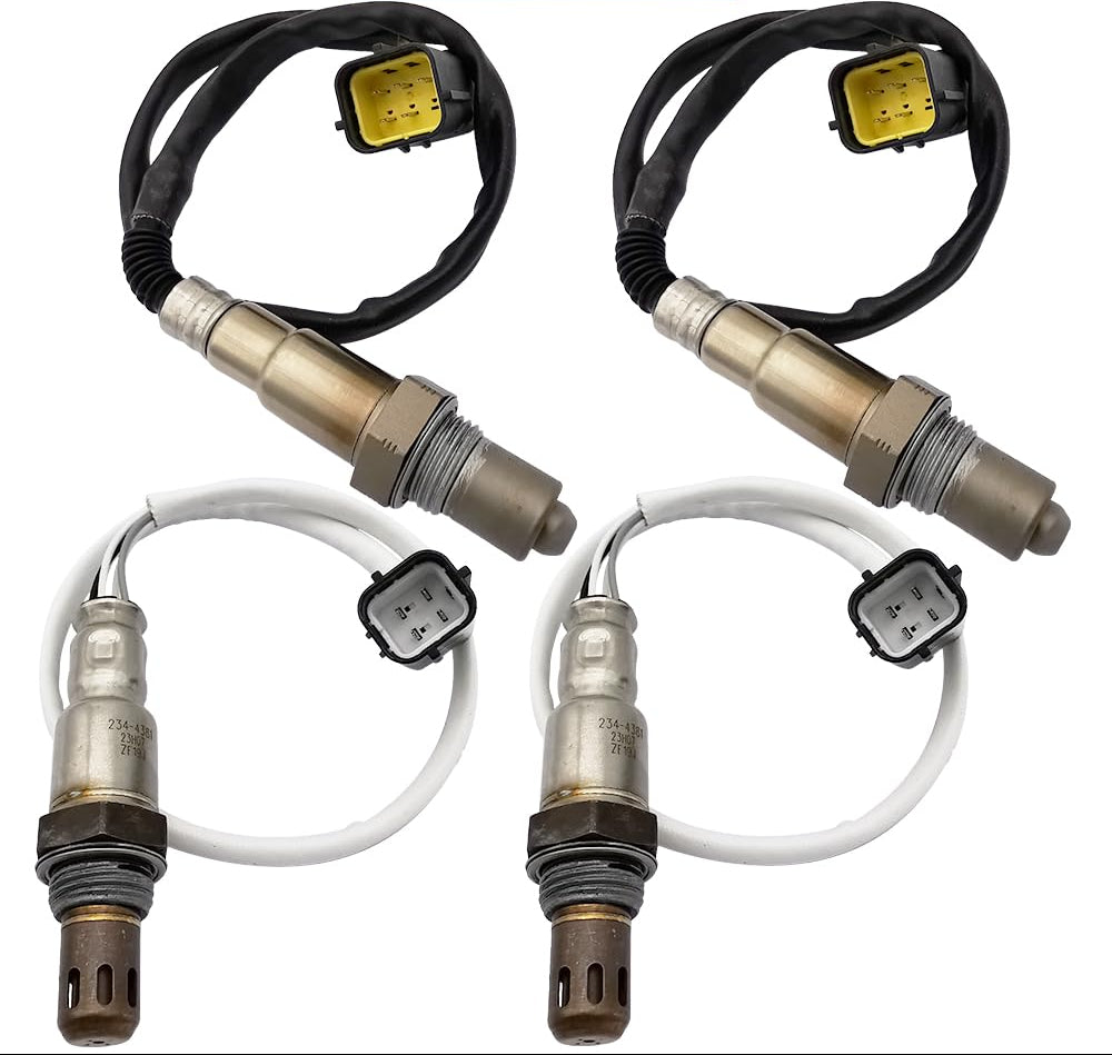 4Pcs Air Fuel Ratio & O2 Sensor Set for Infiniti QX56 QX80 5.6L V8 | 234-5095 234-4381