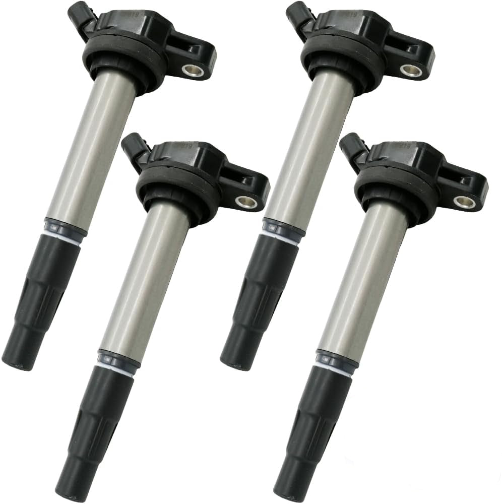 4Pcs Ignition Coils Pack for Toyota Prius Corolla Matrix Lexus CT200H Pontiac Vibe 1.8L | 90919-02258 90919-02252