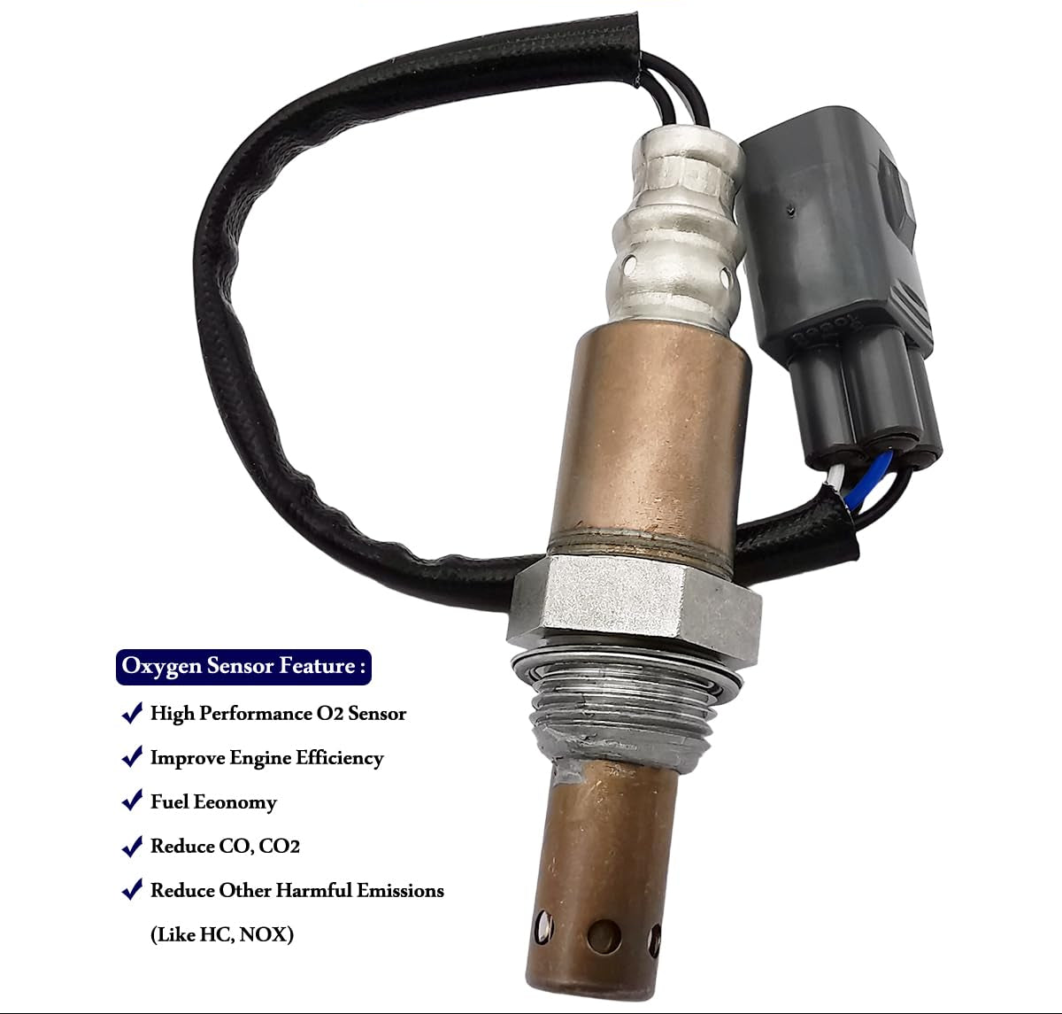 Suitable for 4Pcs Oxygen Sensor for Lexus GS350 GS450h IS250 IS350 2.5L 3.5L (2006-2008) | 234-9051 234-4521