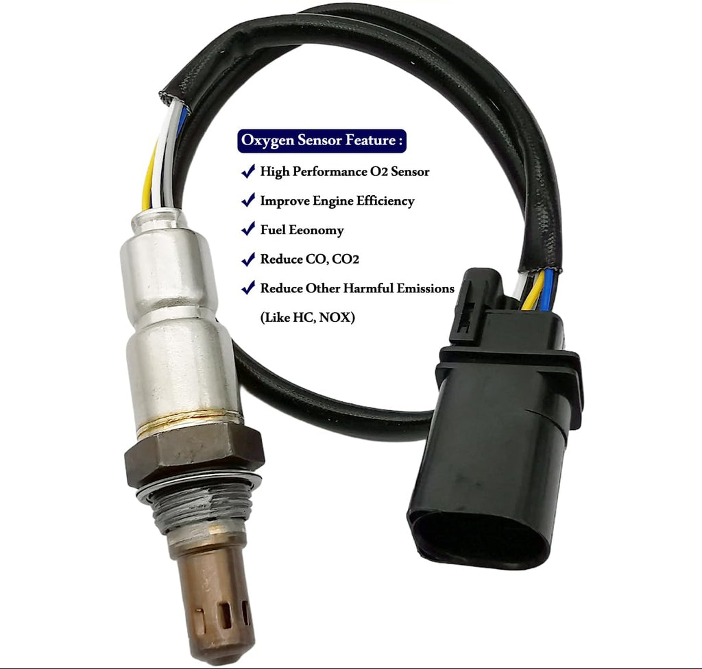Suitable for 2Pcs Air Fuel Ratio & O2 Sensor for Hyundai Sonata 2.4L (2009-2010) | 234-5081 234-4237