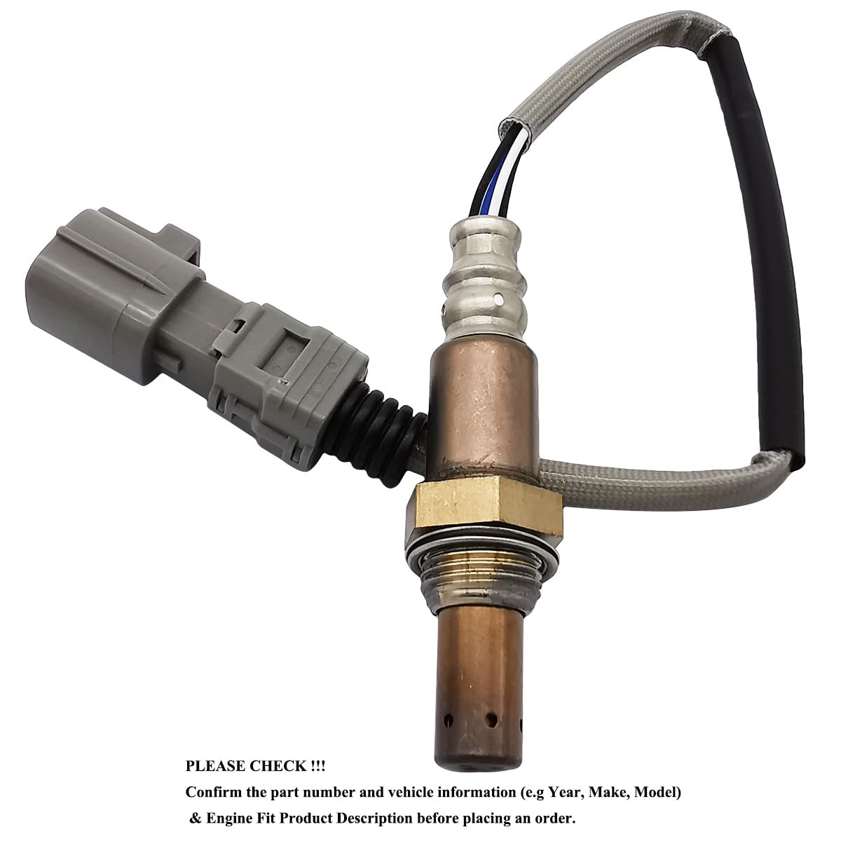 2Pcs O2 Sensor Upstream & Downstream for Lexus RX330 Toyota Highlander (2004-2006) - 234-9042 234-4168