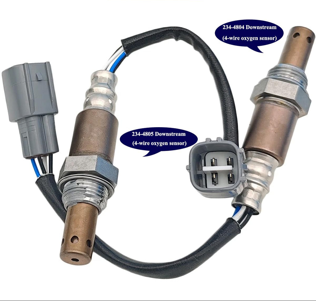 4Pcs Upstream Downstream Oxygen O2 Sensor Replacement for Toyota 4Runner 4.0L-V6 Gas 2003 2004 2 * 234-9047 234-4804 234-4805 22641-AA25A 89465-60220 89465-60230