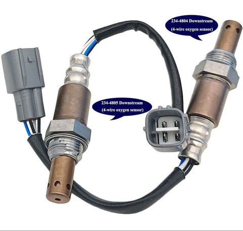 4Pcs Upstream Downstream Oxygen O2 Sensor Replacement for Toyota 4Runner 4.0L-V6 Gas 2003 2004 2 * 234-9047 234-4804 234-4805 22641-AA25A 89465-60220 89465-60230