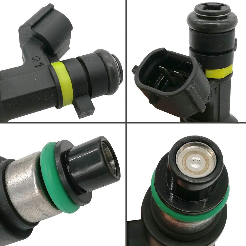 Suitable for 4Pcs Fuel Injectors 18-Hole for Nissan Cube NV200 Sentra Versa 1.8L 2.0L (2007-2017) | 16600-EN200