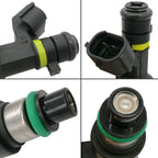 4Pcs Fuel Injectors 18-Hole for Nissan Cube NV200 Sentra Versa 1.8L 2.0L (2007-2017) | 16600-EN200
