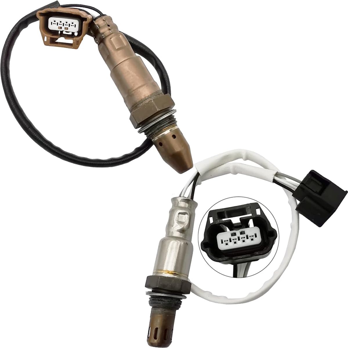 2Pcs Air Fuel Ratio & O2 Sensor for Nissan Altima Pathfinder QX60 3.5L (2013-2014) | 234-9135 234-4595