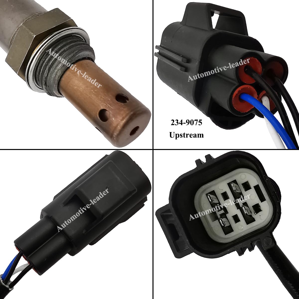 4Pcs Oxygen Sensor for Land Rover LR3 Range Rover Sport 4.0L 4.4L (2005-2009) | 2 * 234-9075 234-4265 234-4266