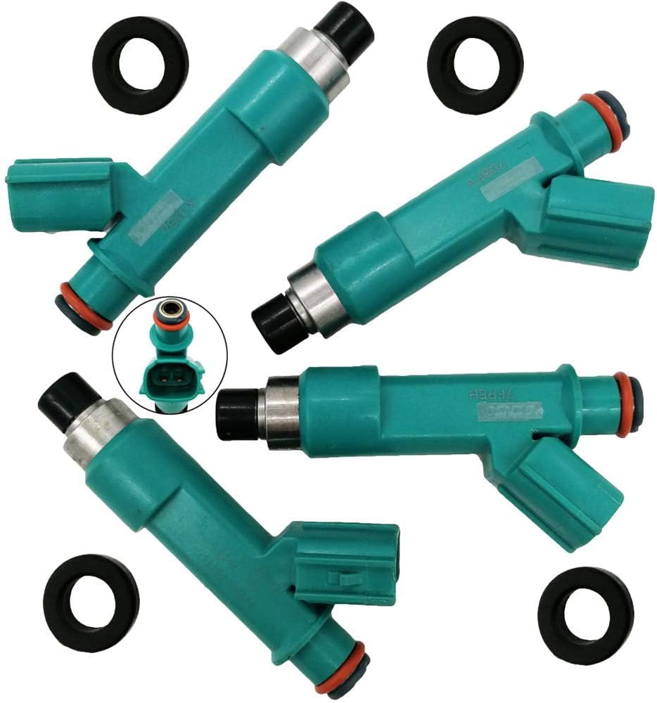 4Pcs Fuel Injector Set for Toyota Camry Highlander RAV4 2.4L - 23250-0H060 23250-28080