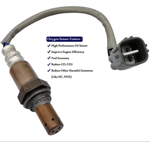 4Pcs Air Fuel Ratio & O2 Sensor for Toyota RAV4 3.5L V6 (2006-2012) | 234-9049 234-9022 234-4501 234-4261