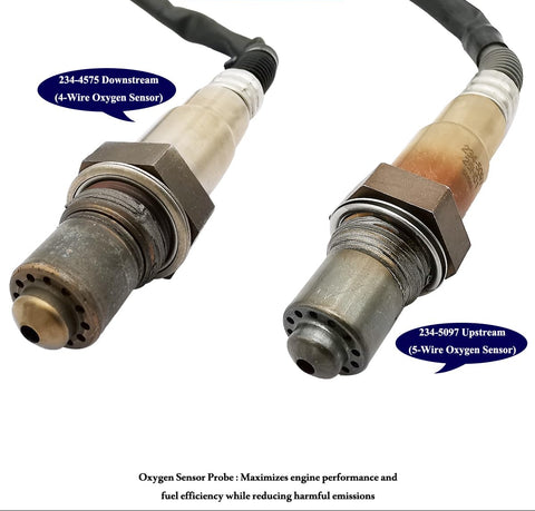 2Pcs 234-5097 234-4575 Upstream Downstream Oxygen O2 Sensor for Ford Edge Escape Explorer Focus Fusion Taurus, for Lincoln MKC MKT MKZ L4-2.0L 8F9Z9F472A GK4Z9G444C
