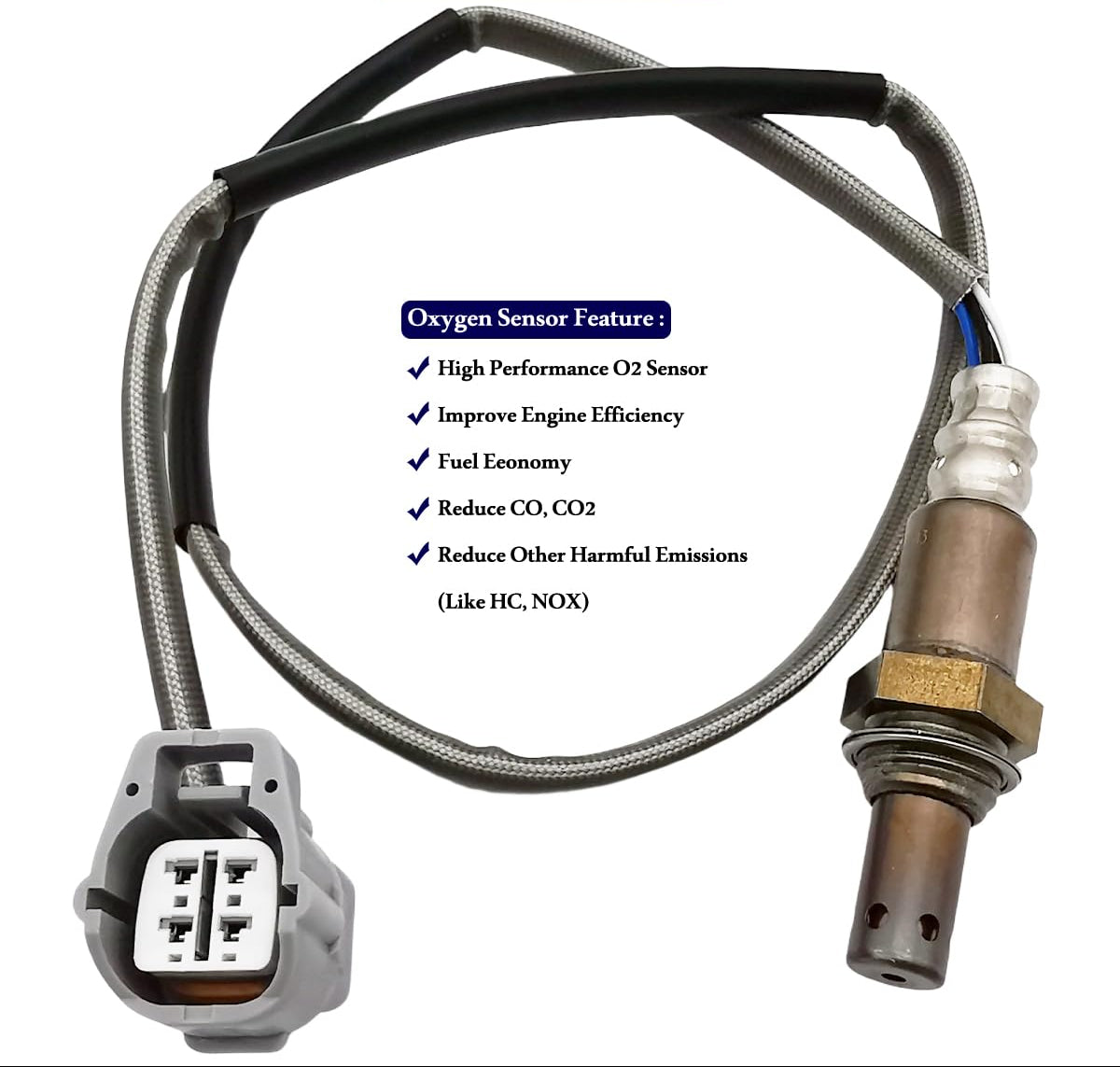 Downstream O2 Sensor for Mazda CX-5 CX-9 2.0L 2.5L (2013-2024) | 234-4583, 250-241074
