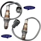 2Pcs Air Fuel Ratio & O2 Sensor for Toyota Highlander Sienna Lexus RX350 V6|234-9158 234-9161