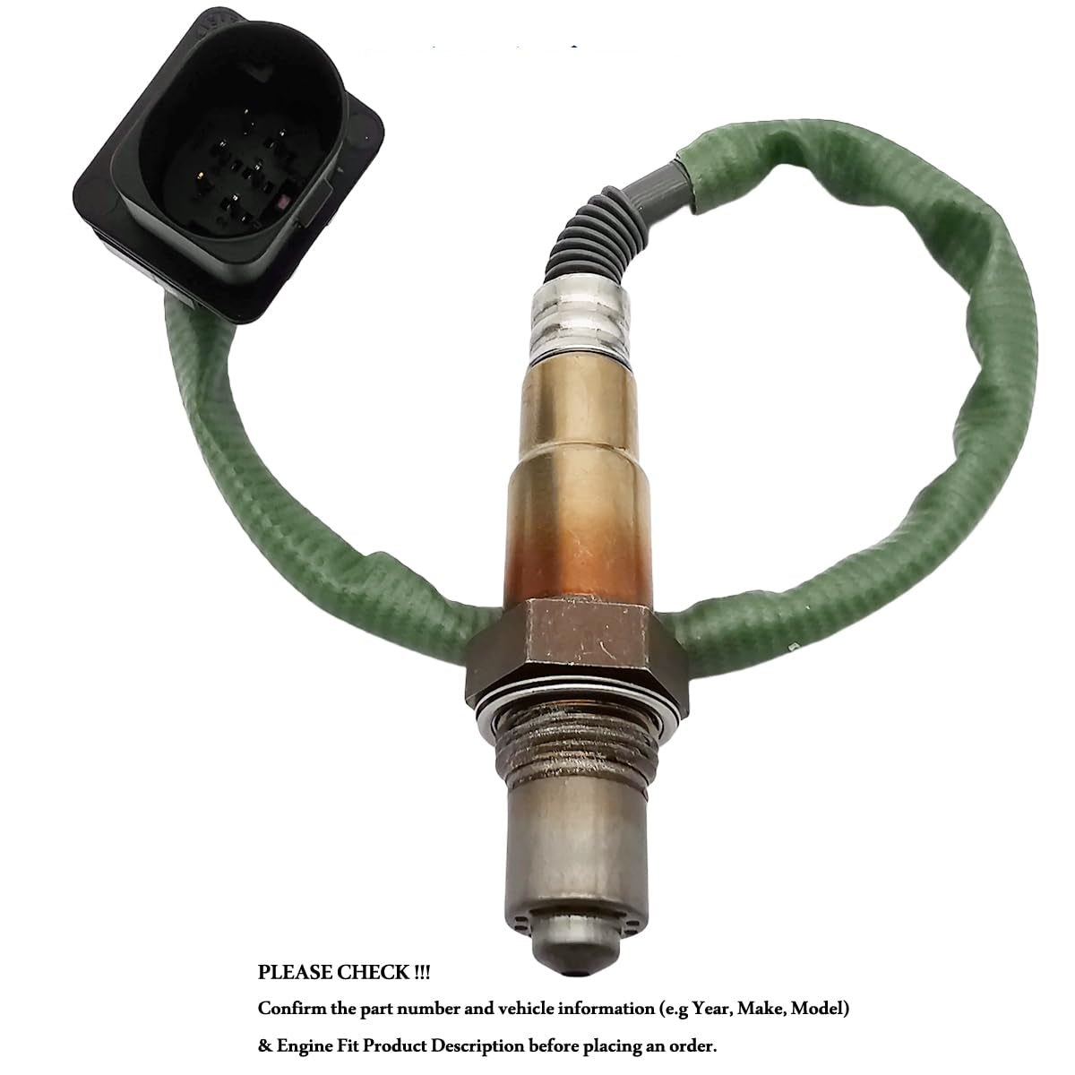 234-5071 Upstream Air Fuel Ratio Oxygen O2 Sensor for Smart Fortwo 2008-2015 1.0L-L3 Gas 0055429818, 2345071, 234 5071, 24329, 17444