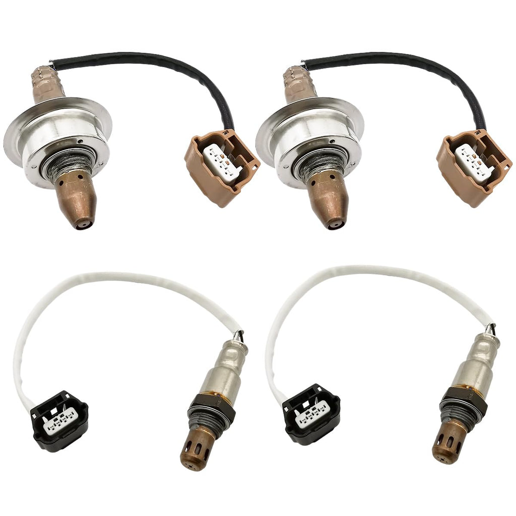 4Pcs Air Fuel Ratio & O2 Sensor Set for Nissan Murano 3.5L V6 (2012-2014 AWD Only) | 234-9106 234-4595