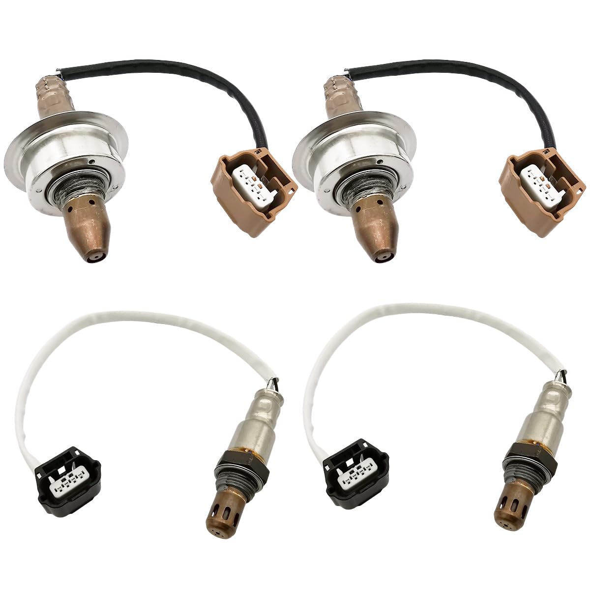 4Pcs Air Fuel Ratio & O2 Sensor Set for Nissan Murano 3.5L V6 (2012-2014 AWD Only) | 234-9106 234-4595