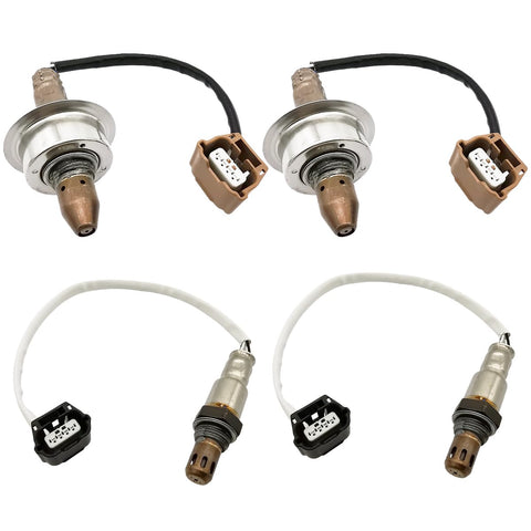 4Pcs Air Fuel Ratio & O2 Sensor Set for Nissan Murano 3.5L V6 (2012-2014 AWD Only) | 234-9106 234-4595