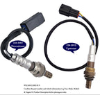 2Pcs Air Fuel Ratio & O2 Sensor for Mazda 3 2.0L (2010-2013) | 234-5015 234-4467