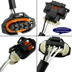 4Pcs Wideband A/F & O2 Sensor Set for Porsche Boxster Cayman H6 (2005-2008) | 234-5108 234-4496