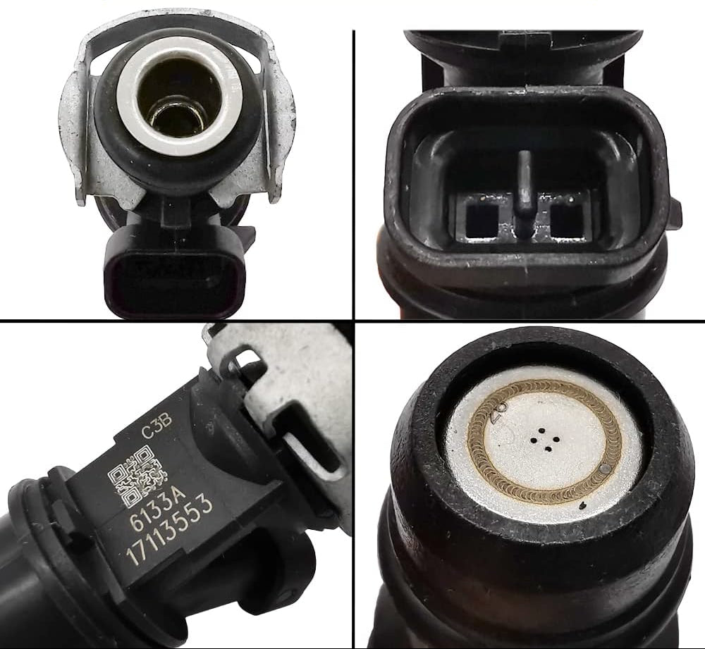 8Pcs Fuel Injector Set for Chevy Silverado Tahoe GMC Sierra 4.8L 5.3L 6.0L V8 17113553 FJ315