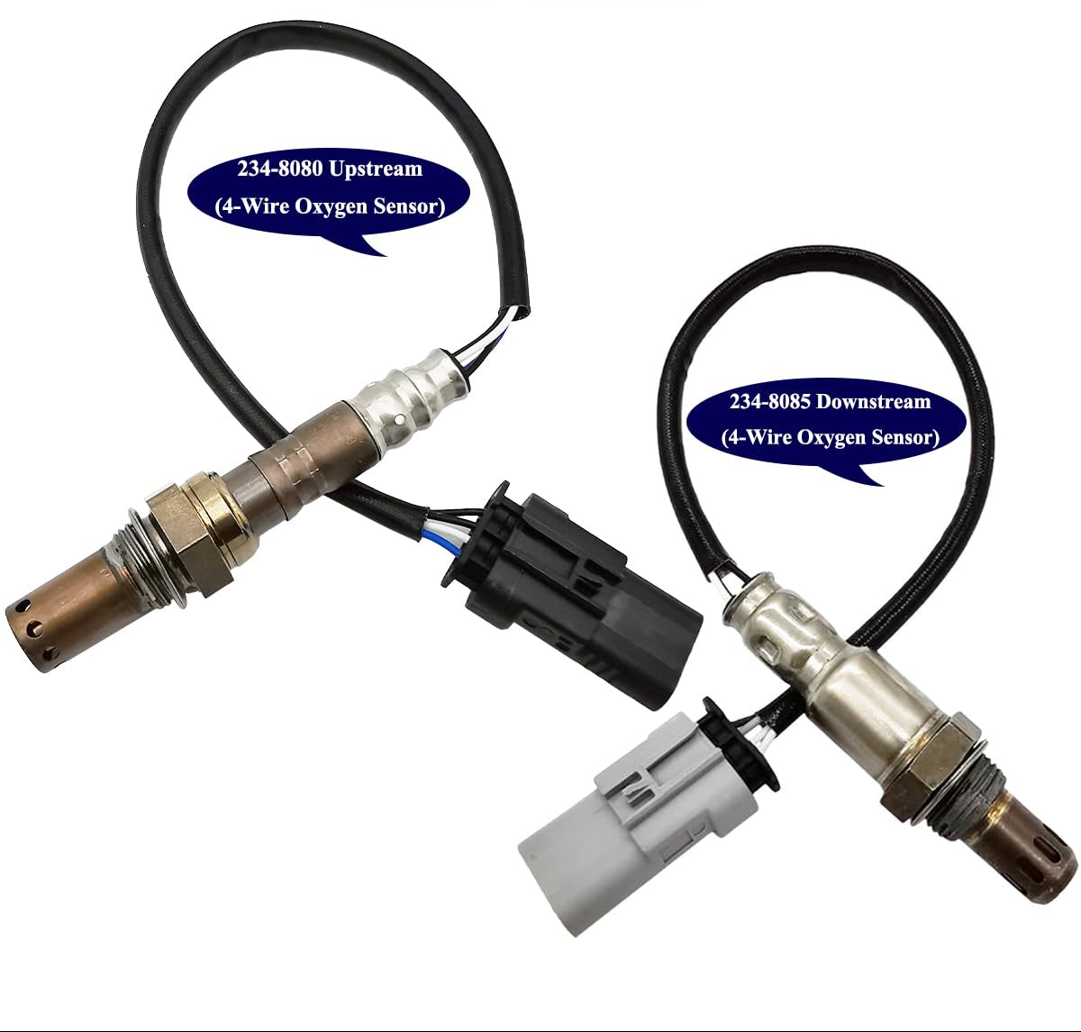 2Pcs O2 Sensor Upstream & Downstream for Chevy Blazer Camaro GMC 2.0L 2.5L 234-8080 234-8085