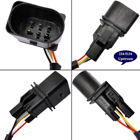 4Pcs O2 Sensor for BMW 545i 645Ci 4.4L V8 (2004-2005 Manual Trans)| 234-5133 234-5134 234-4470