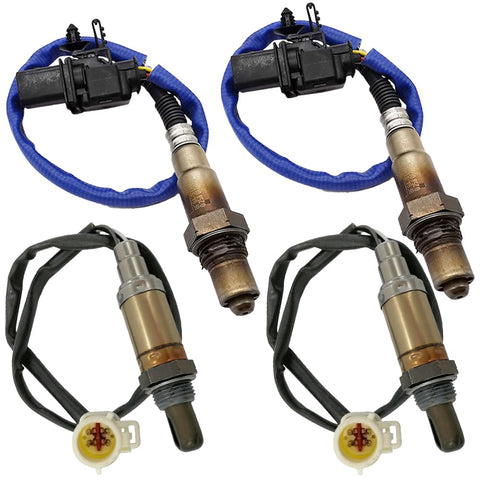 Suitable for 4Pcs O2 Sensor for Ford F-150 4.6L VIN W & E-Series (2009-2014) | 234-5113 234-4127